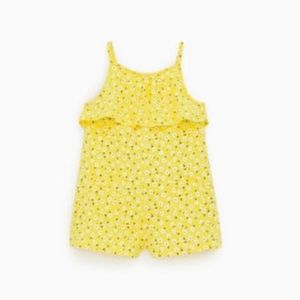 Zara Floral Romper | Size 12/18mo | NWOT